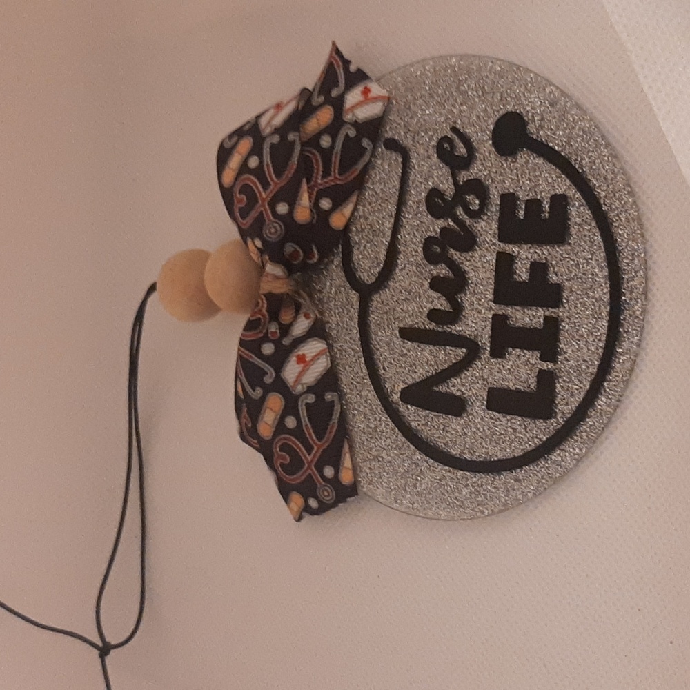 Nurse life Car charm/ornament